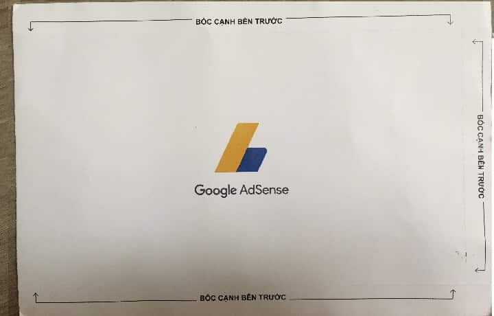 Bì thư nhận từ Google Adsense